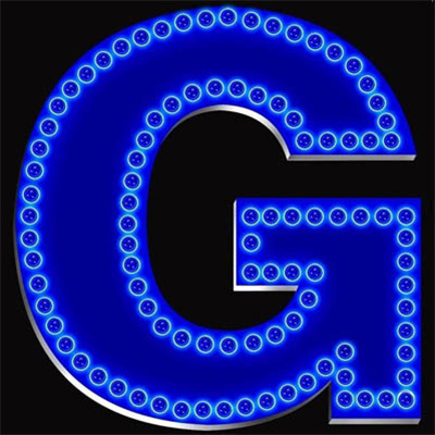 G形发光字